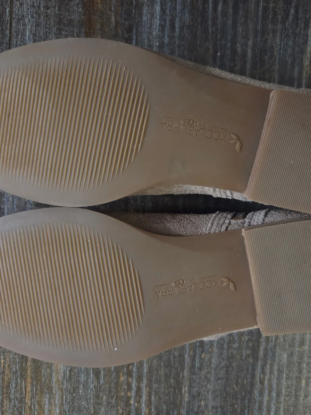 Koolaburra Taupe Suede Women’s Chukka Boots